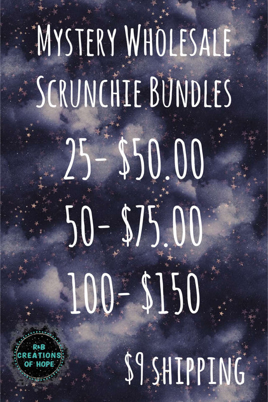 mystery wholesale scrunchies bundles